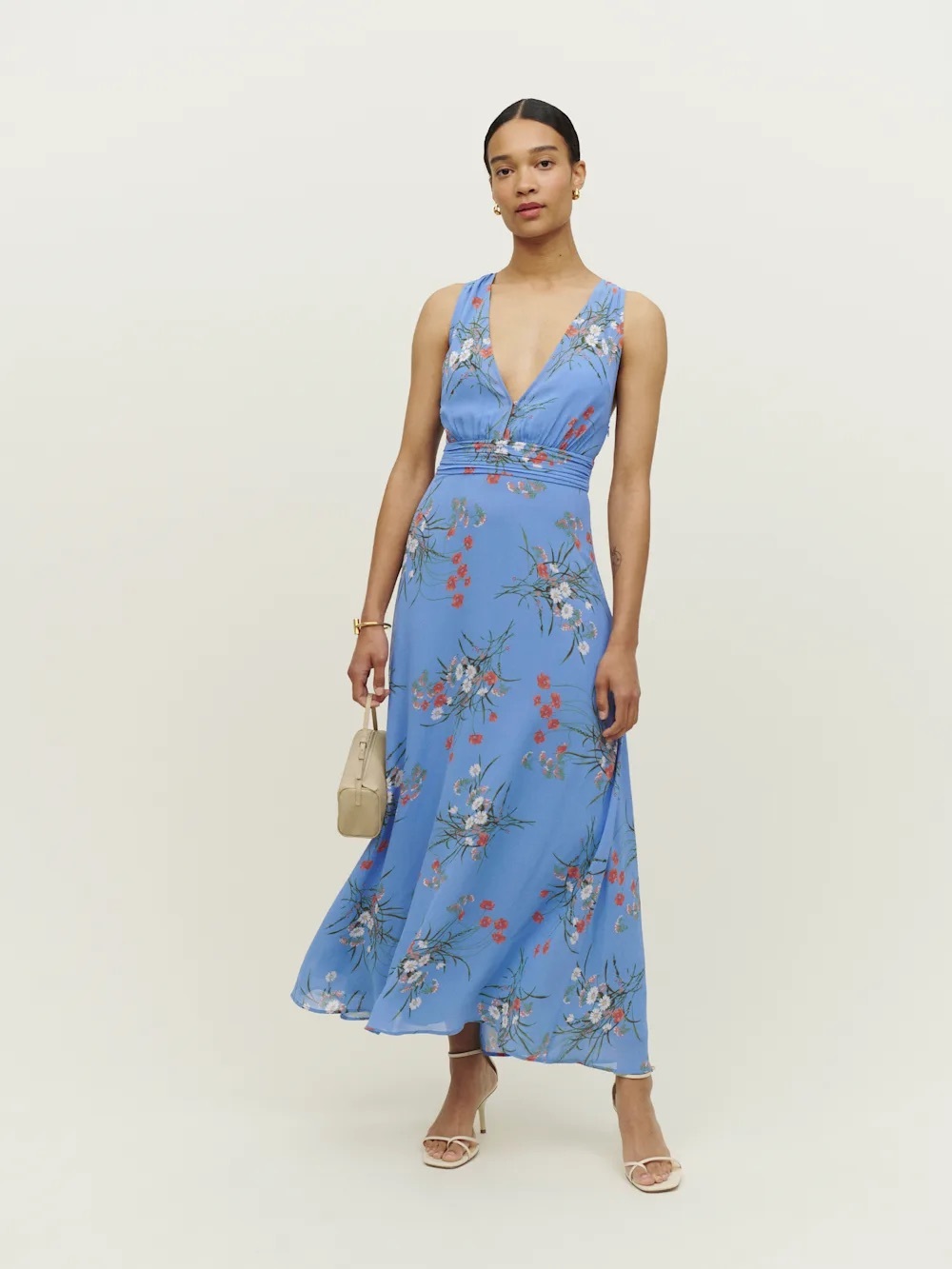 Reformation Rosalind Dress in Arles Size 2 - Picture 1 of 7